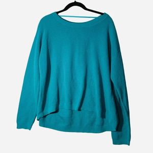Lord & Taylor Women Sweater cotton size L